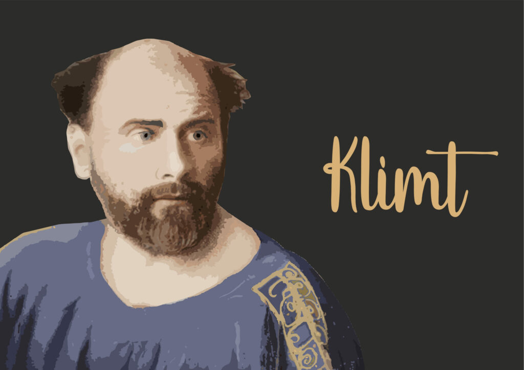 Gustav Klimt portrait