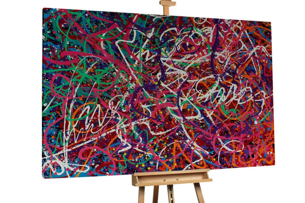 XXL Öl Gemälde 'Thoughts in my Head'