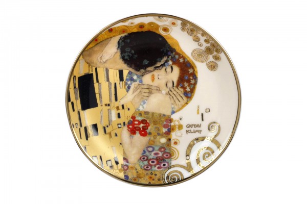 porcelain wall art pure happiness by gustav klimt