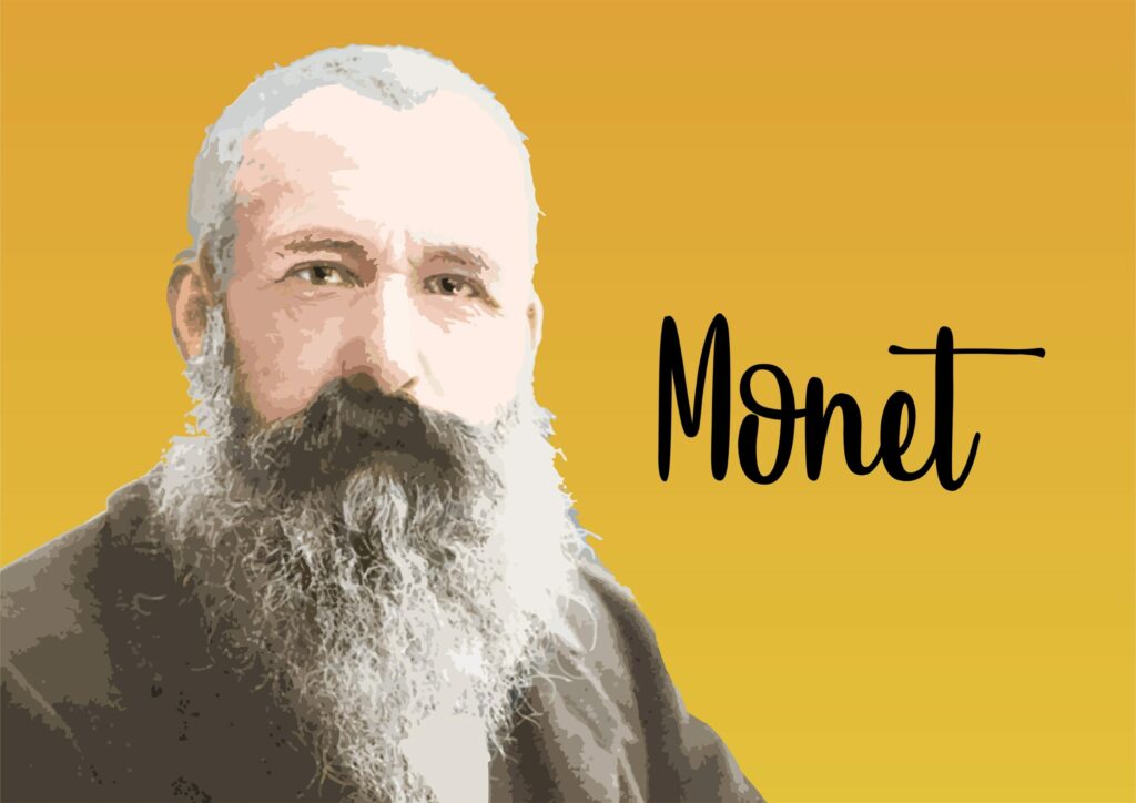 Claude Monet Porträt