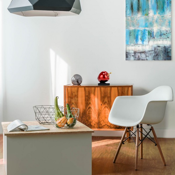 Kunststein Skulptur Magischer Apfel