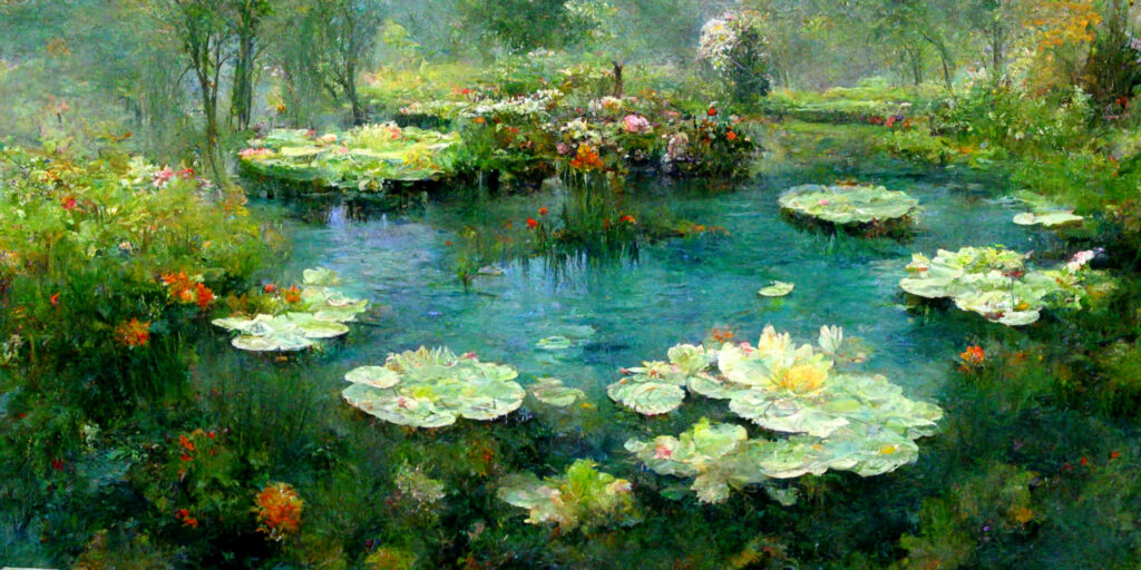 seerose gemälde claude monet