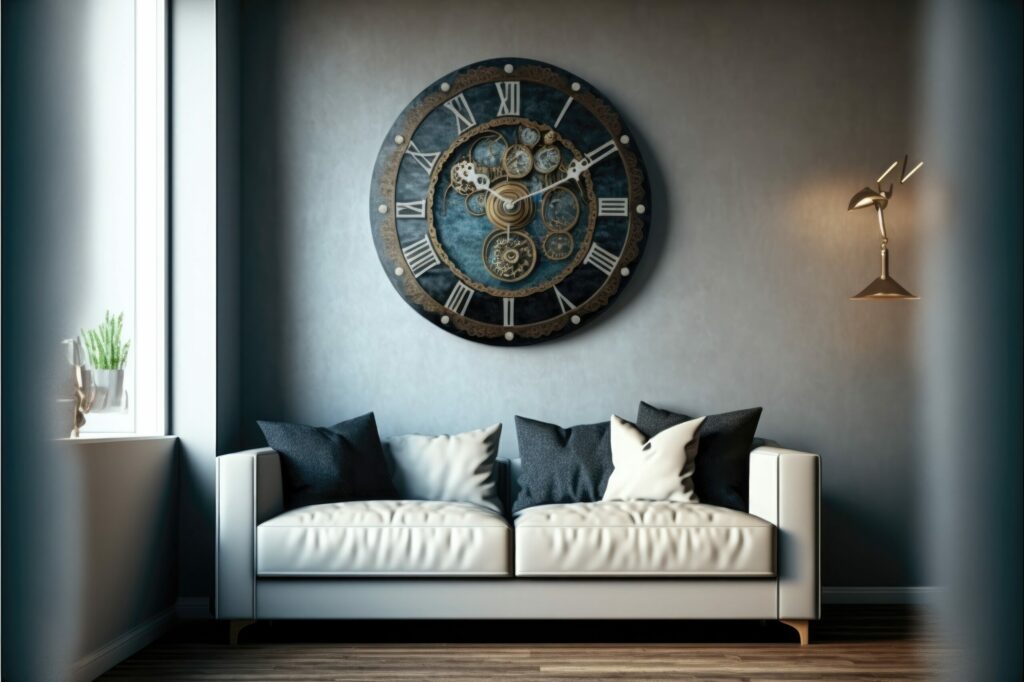 vintage wanduhr dekoration