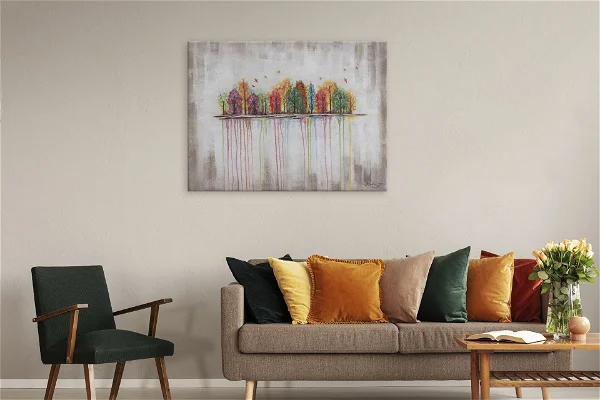 Handgemaltes Gemälde Buoyant Spirit