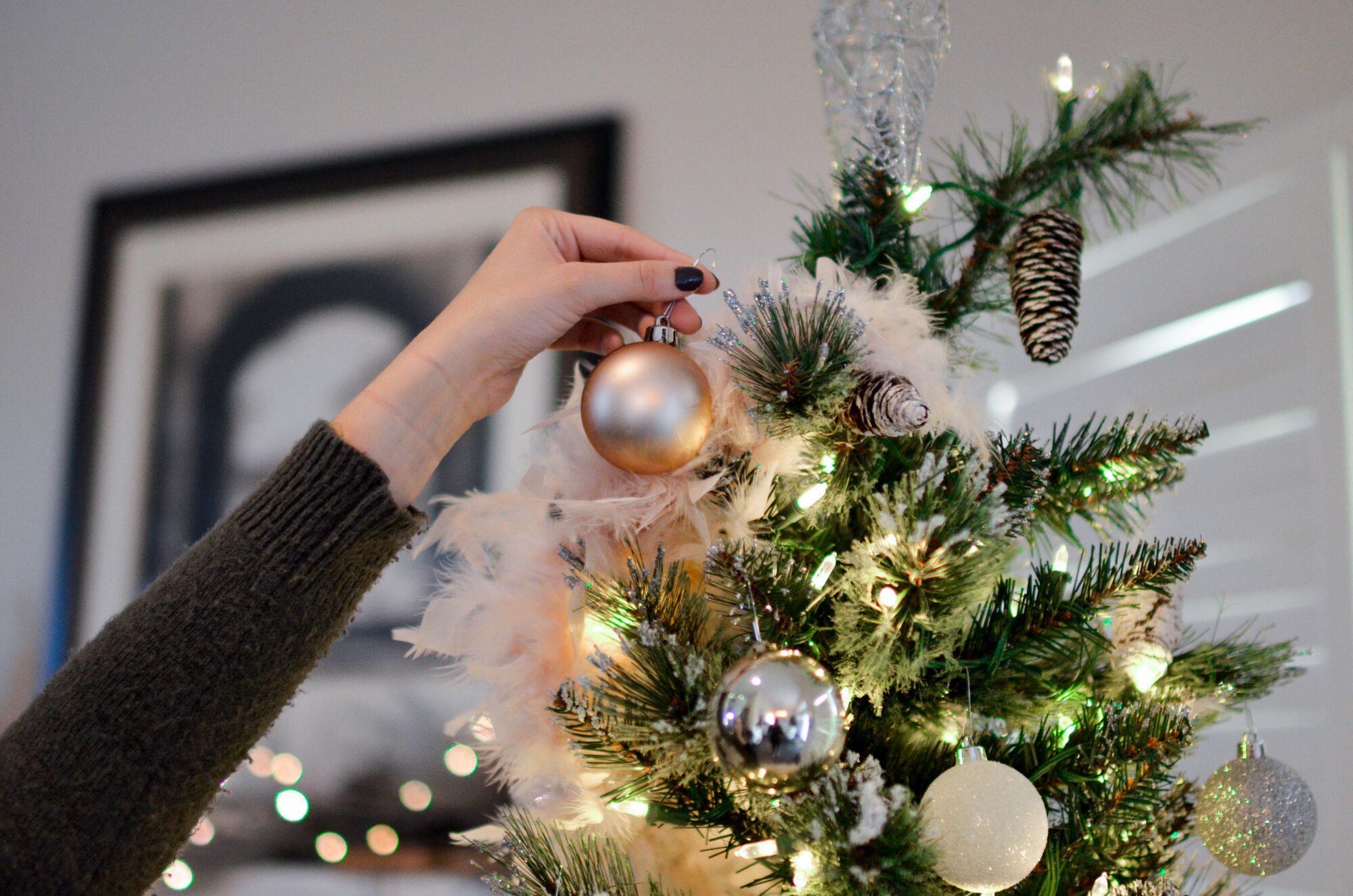 wie eine Weihnachtsdekoration 2023 aussehen könnte