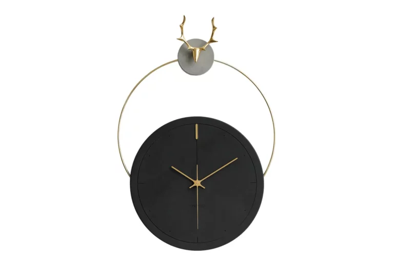 design-wanduhr-the-black-antler
