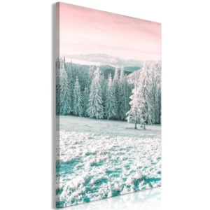 Kunstdruck auf Leinwand 'Severe Winter Vertical'