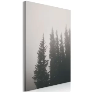 Kunstdruck auf Leinwand 'Smell of Forest Fog Vertical' bild