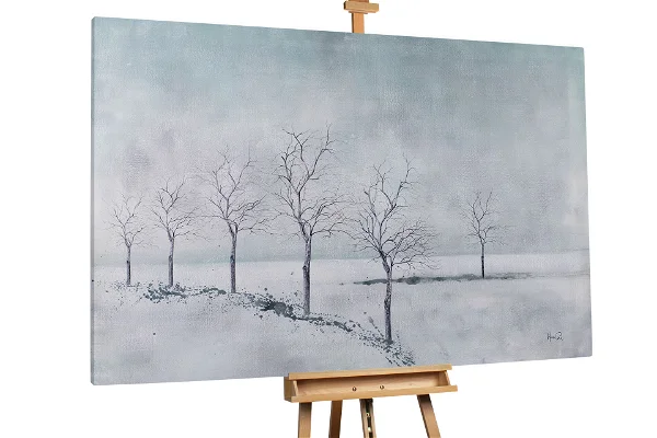 XXL Öl Gemälde 'White Wonderland' bild
