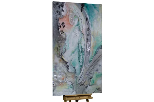 XXL Gemälde 'Silver Trail'