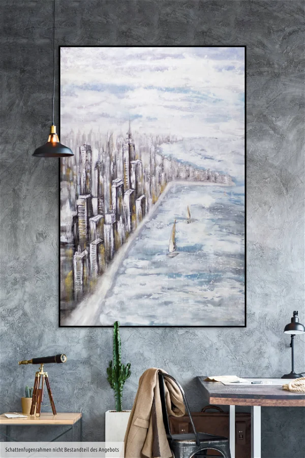 XXL Öl Gemälde 'Coastlined'