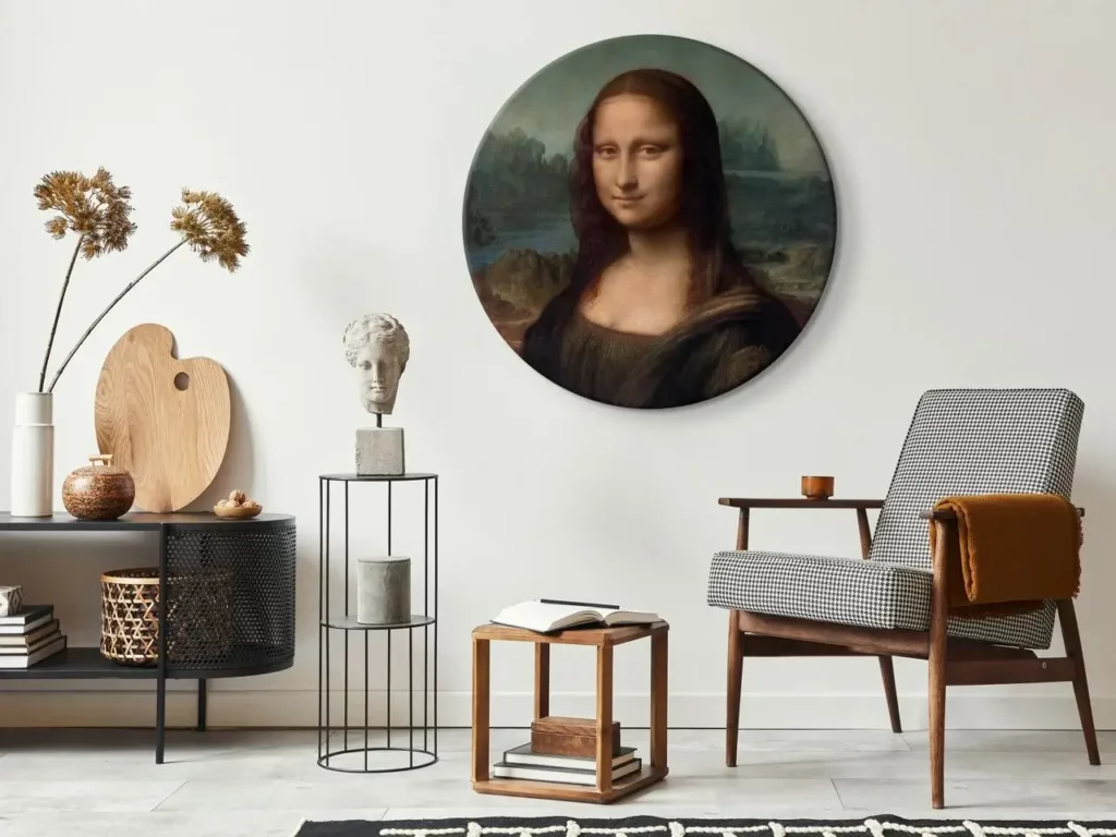 rundes-bild-da-vincis-mona-lisa