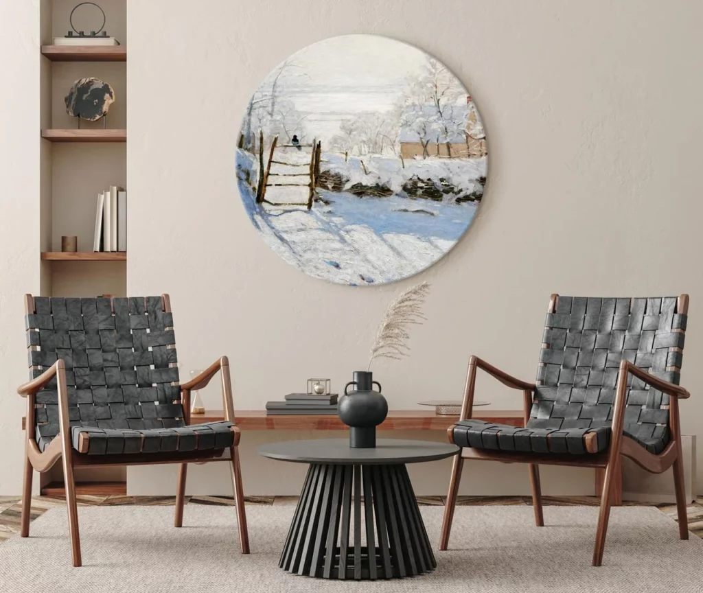rundes-bild-monets-winter-magpie