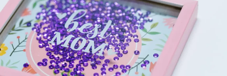 Ein gerahmtes Wandkunst Geschenken für die beste Mutter zum Muttertag