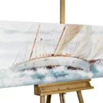 kl00236-segelboot-meer-segelyacht-segelschiff-auf-see-modern-acryl-gemaelde-oel-bild-oelgemaelde-01