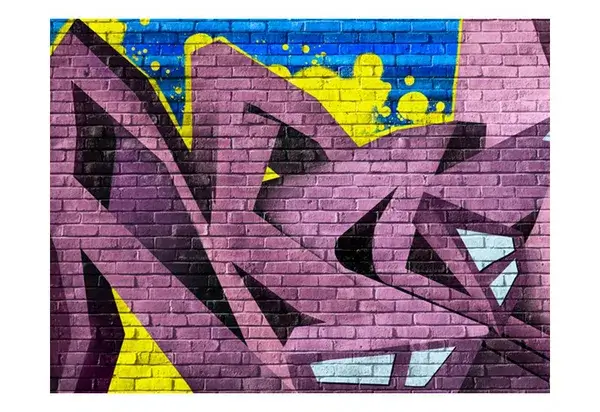 kl14893-graffiti-tapeten-lila-gelb-tapete-wandtapete-designtapete-3d-tapete-fototapete-02