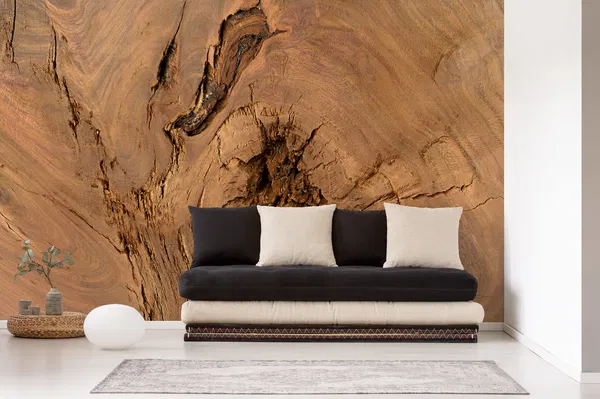 Tapete 'Log of Wood'