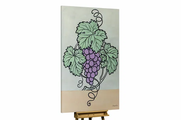 XXL Öl Gemälde 'Quell des Genusses' Handgemaltes Unikat 120x180cm