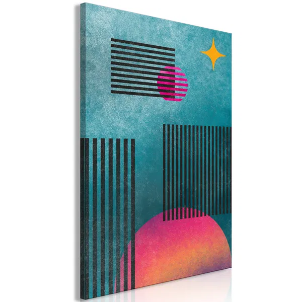 Kunstdruck auf Leinwand 'Solar Clearances Vertical'