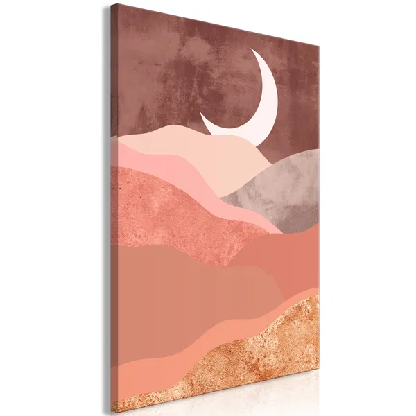 Kunstdruck auf Leinwand 'Terracotta Landscape Vertical'1