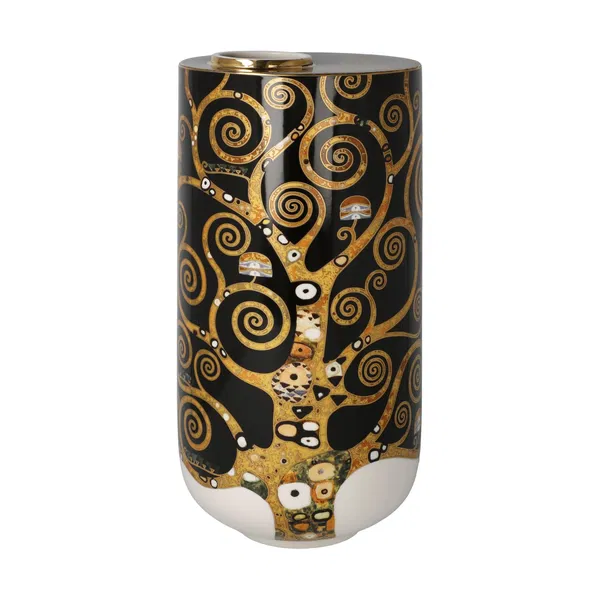 Porcelain vase 'Golden Spiral Tree' by Gustav Klimt