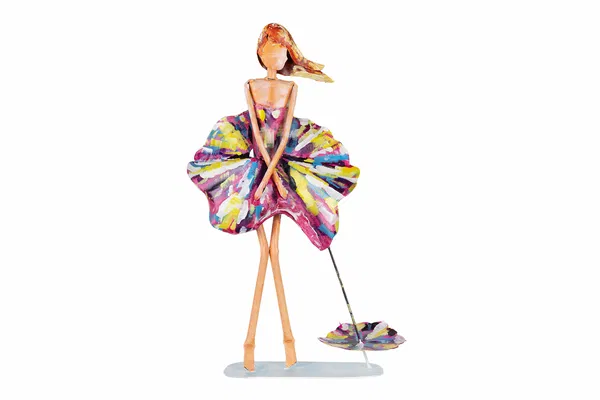 Metall Skulptur 'Hommage an Marilyn'