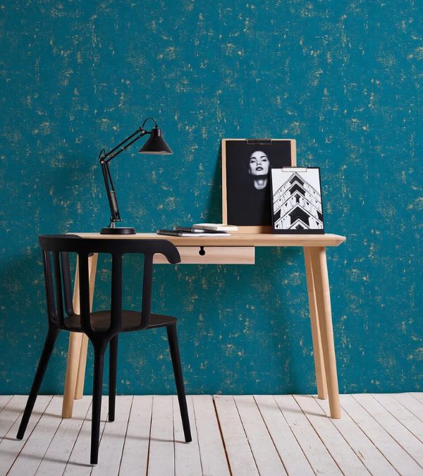 Tapete 'Goldener Schleier 1'